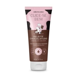 Loção Hidratante Corporal Cuide-se Bem Deleite Chocolatudo 200ml