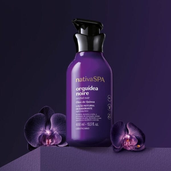 Loção Noturna Corporal Nativa SPA Orquídea Noire 400ml - Image 3