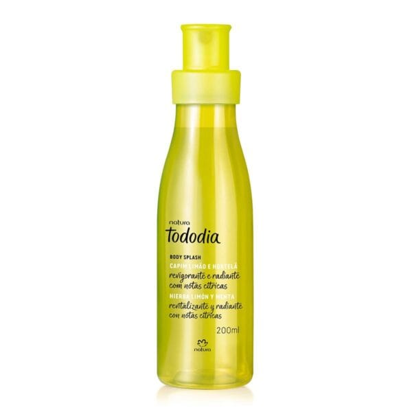 Body Splash Tododia Capim Limão e Hortelã 200 ml - Imagem 4