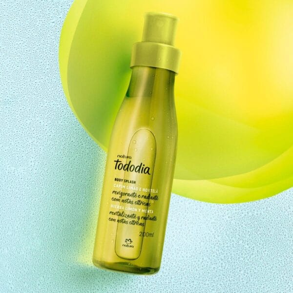 Body Splash Tododia Capim Limão e Hortelã 200 ml - Imagem 2