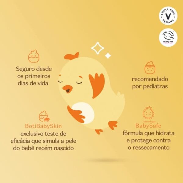 Loção Hidratante Banho e Pós-Banho Boti Baby 200ml - Image 2