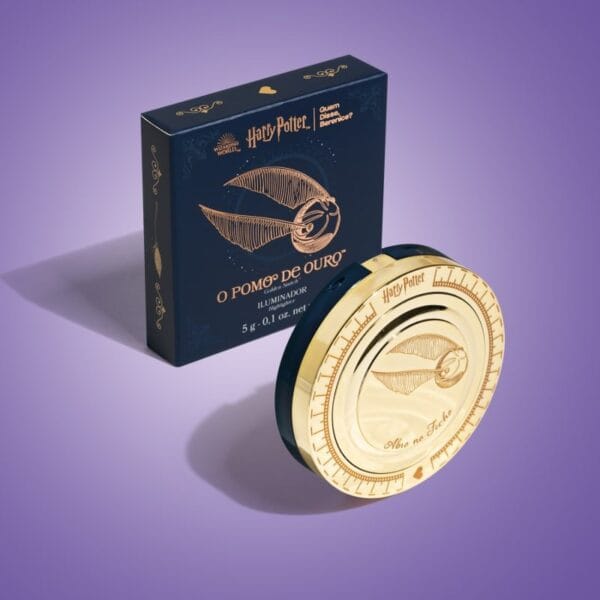 Iluminador em Pó Dourado Harry Potter Quem Disse, Berenice? O Pomo de Ouro 5g - Imagem 3