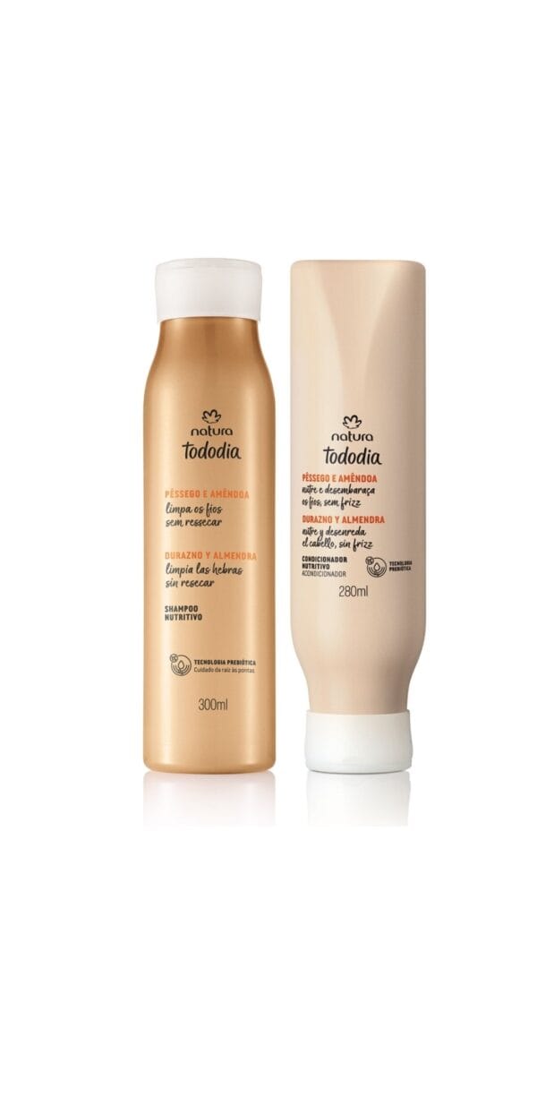 Kit Nutritivo Tododia Pêssego e Amêndoa