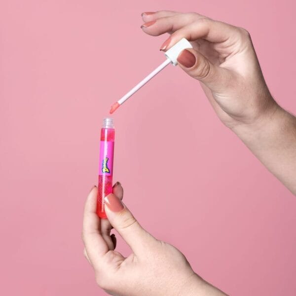 Gloss Labial Rosa Tutti Frutti Intense Bubbaloo 5ml - Imagem 5