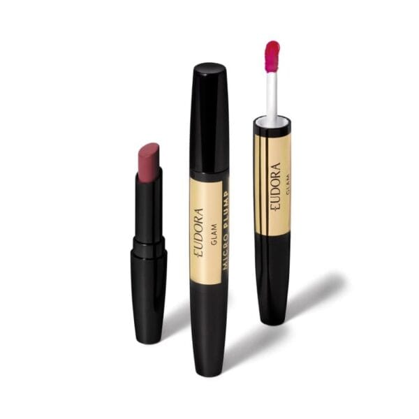 Batom Duo Malva Essencial Glam Micro Plump 1,8g - Imagem 2
