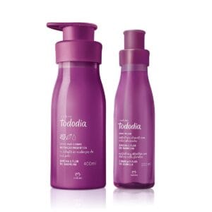 Kit Creme Nutritivo e Body Splash Tododia Ameixa e Flor de Baunilha