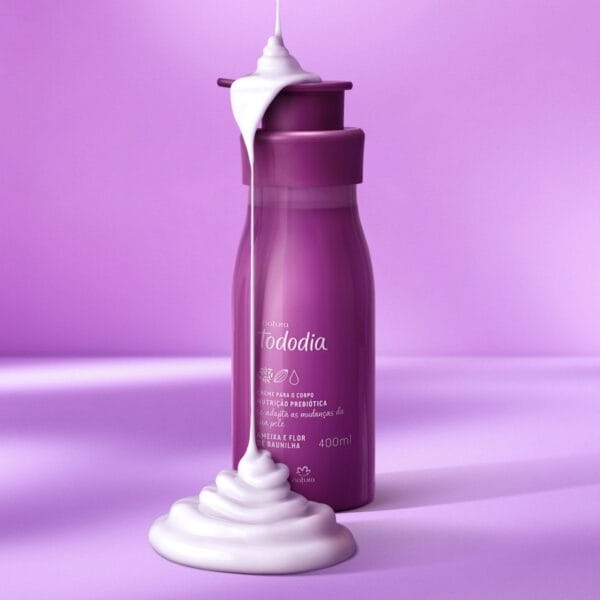 Kit Creme Nutritivo e Body Splash Tododia Ameixa e Flor de Baunilha - Imagem 2