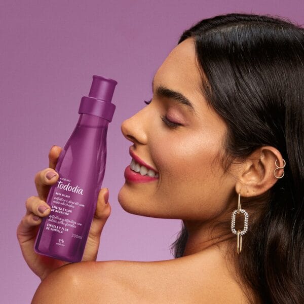 Kit Creme Nutritivo e Body Splash Tododia Ameixa e Flor de Baunilha - Imagem 3