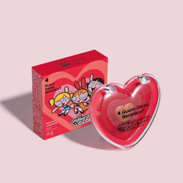 Blush Compacto Salvamos O Dia Juntas QDB As Meninas Super Poderosas 4g - Imagem 5