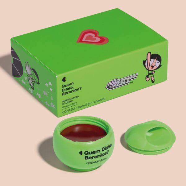 Creamy Balm Labial Marrom Toda Docinho QDB As Meninas Super Poderosas 5g - Imagem 2