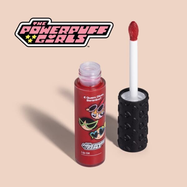 Lip Oil Vermelho Me Sigam Meninas QDB As Meninas Super Poderosas 9,5ml - Imagem 2