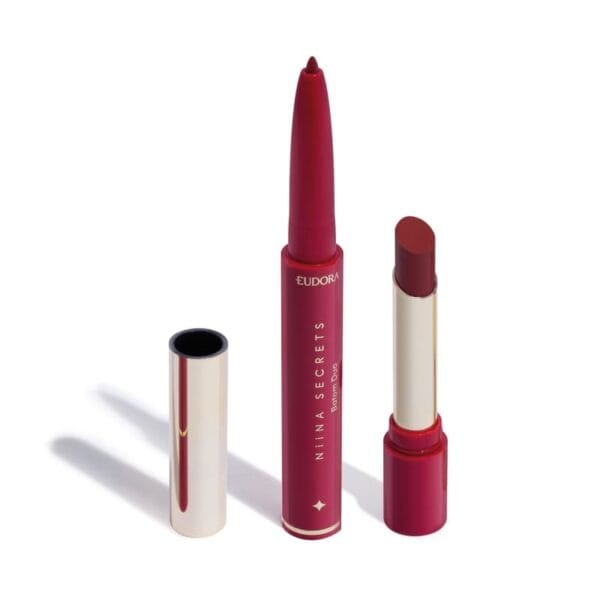 Batom Malva Duo Perfect Match Niina Secrets 1,65g - Imagem 7