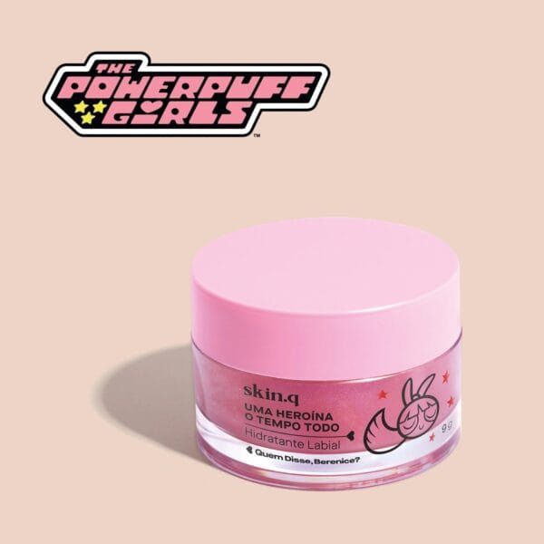 Hidratante Labial Rosa Uma Heroína O Tempo Todo QDB As Meninas Super Poderosas 9g - Imagem 2