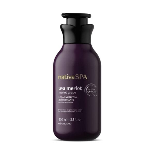 Loção Nutritiva Nativa Spa Uva Merlot 400ml