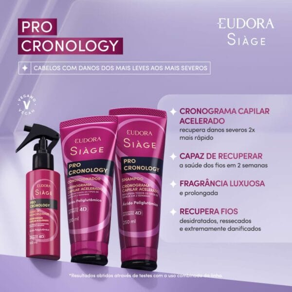 Leave in Memorizador Siàge Pro Cronology 100ml - Imagem 6