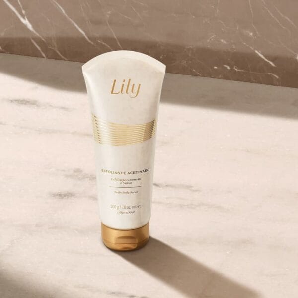 Esfoliante Hidratante Desodorante Corporal Lily 200g - Imagem 2