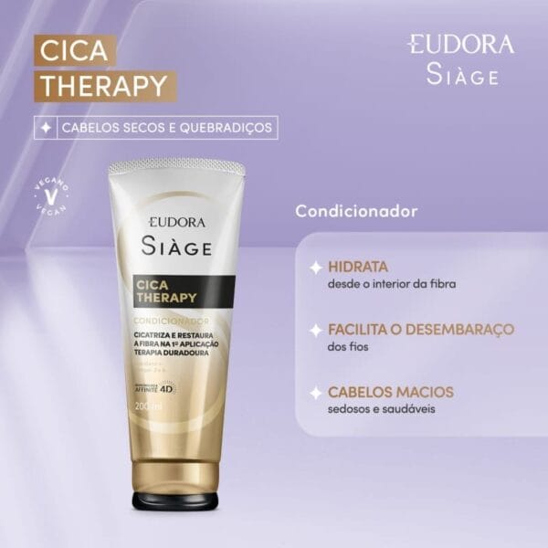 Condicionador Siàge Cica-Therapy 200ml - Imagem 2