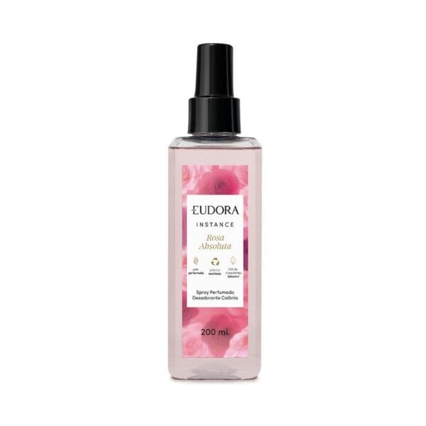 Spray Perfumado Colônia Instance Rosa Absoluta 200ml