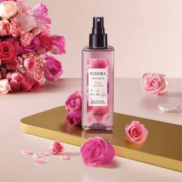 Spray Perfumado Colônia Instance Rosa Absoluta 200ml - Imagem 2