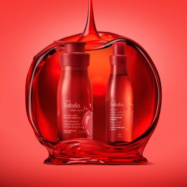 Kit Tododia Maçã Caramelada e Baunilha com Body Splash (2 produtos) - Imagem 4