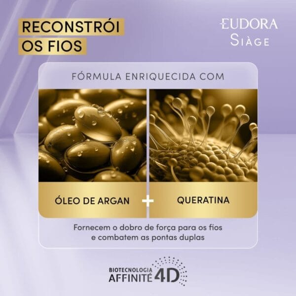 Máscara Capilar Siàge Reconstrói Os Fios 250g - Imagem 3