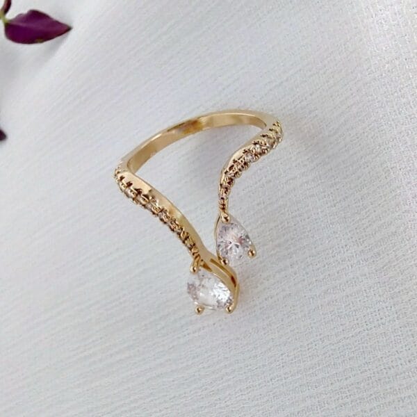 Anel Elegante Gota - n°14 - Imagem 2