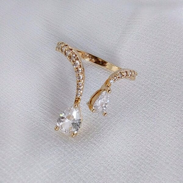 Anel Elegante Gota - n°14 - Imagem 5