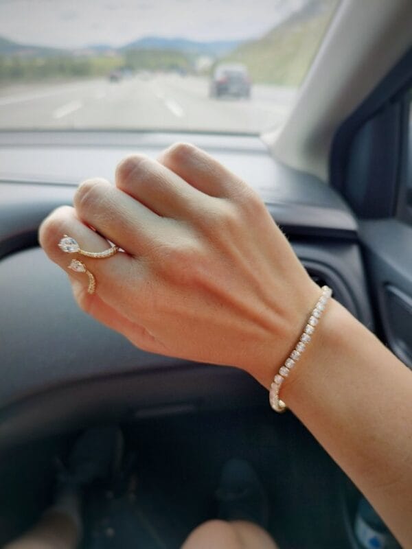 Anel Elegante Gota - n°14 - Imagem 3