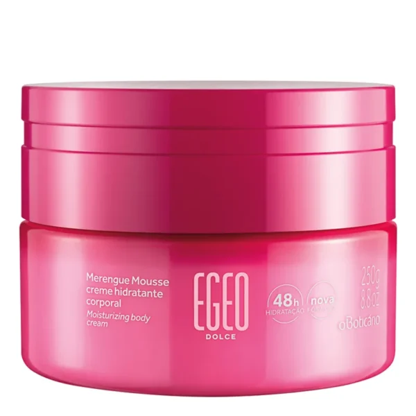 Mousse Hidratante Corporal Egeo Dolce Merengue, 250g
