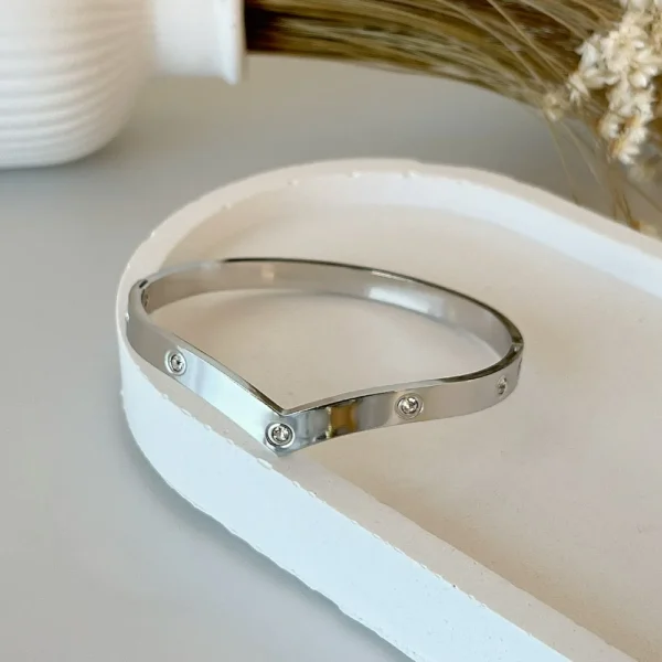Bracelete mulher maravilha em aço inoxidável