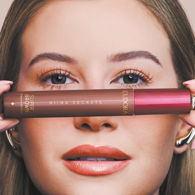 Máscara de Cílios Super Brown Niina Secrets Neutrals 10g - Imagem 2