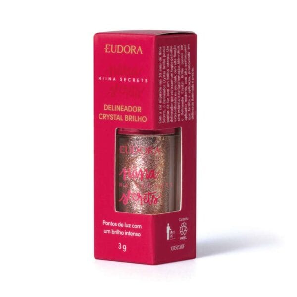 Delineador Crystal Brilho Niina Secrets 3g - Imagem 2