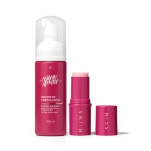 Combo Niina Skin: Mousse de Limpeza 150ml + Balm Hidratante 15g