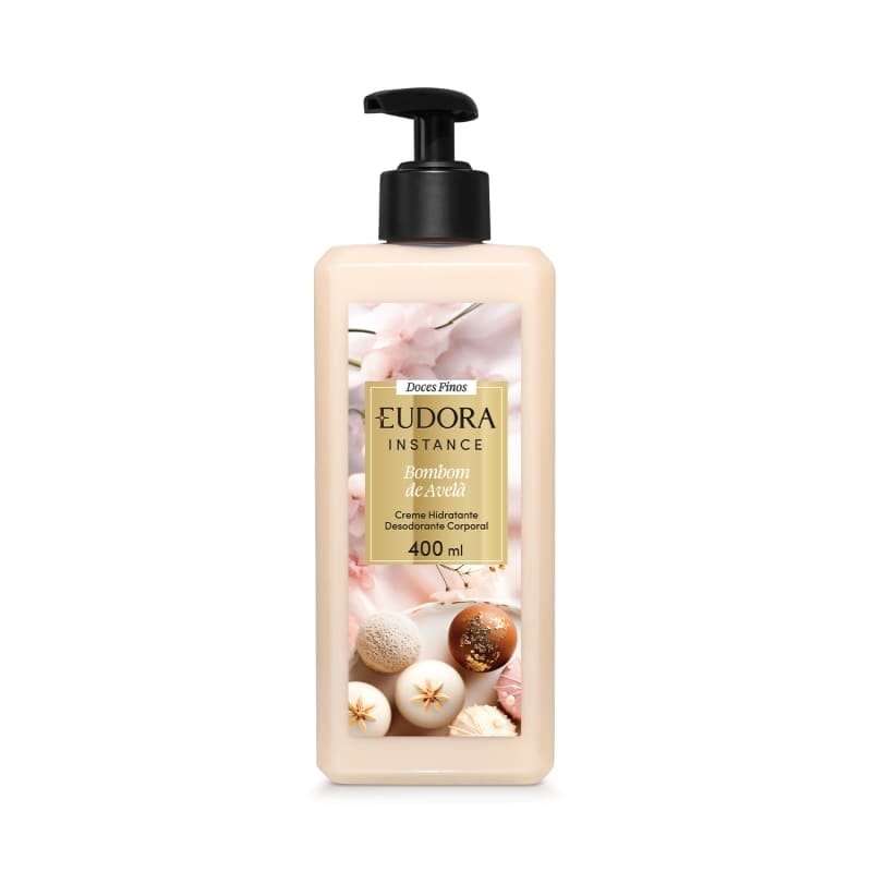 Hidratante Corporal Instance Bombom de Avelã 400ml
