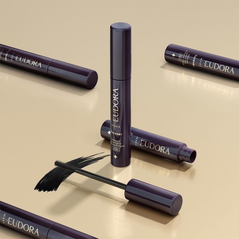 Eudora Make Máscara de Cílios à prova d'água Forever 8g - Imagem 5