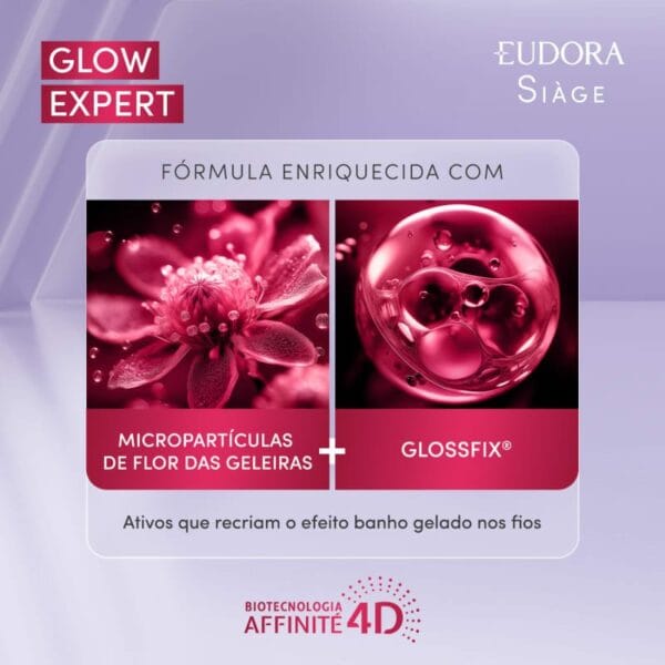 Balm Disciplinante Finalizador Capilar Siàge Glow Expert 100ml - Imagem 4