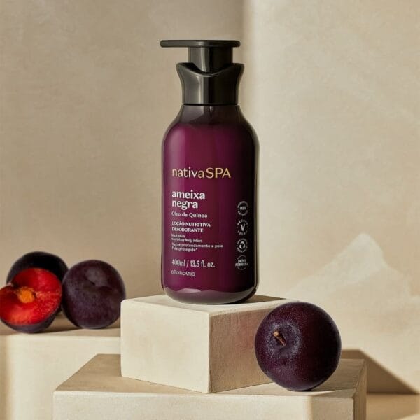 Loção Hidratante Corporal Nativa Spa Ameixa Negra 400ml - Imagem 3