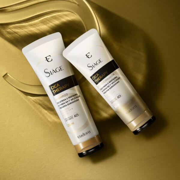 Combo Siàge Cica-Therapy: Shampoo 250ml + Condicionador 200ml - Imagem 2