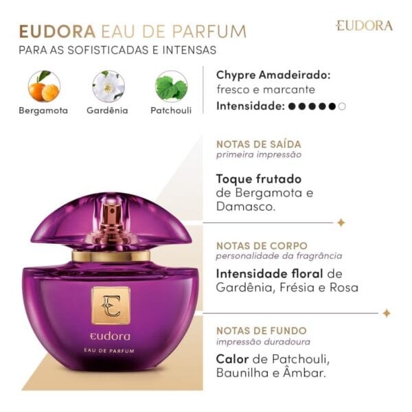 Eudora Eau De Parfum - 75ml - Imagem 2