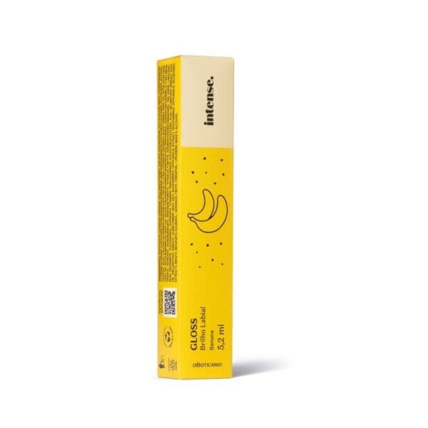 Gloss Brilho Labial Intense Banana 5,2ml - Imagem 3