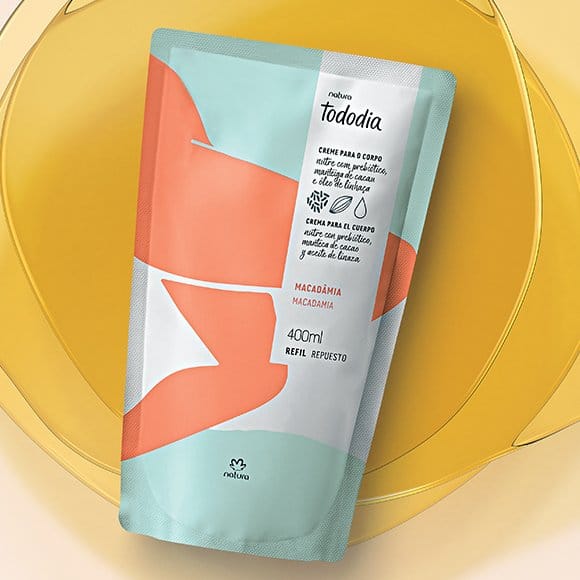 Refil Creme Nutritivo Corporal Tododia Macadâmia - Imagem 3