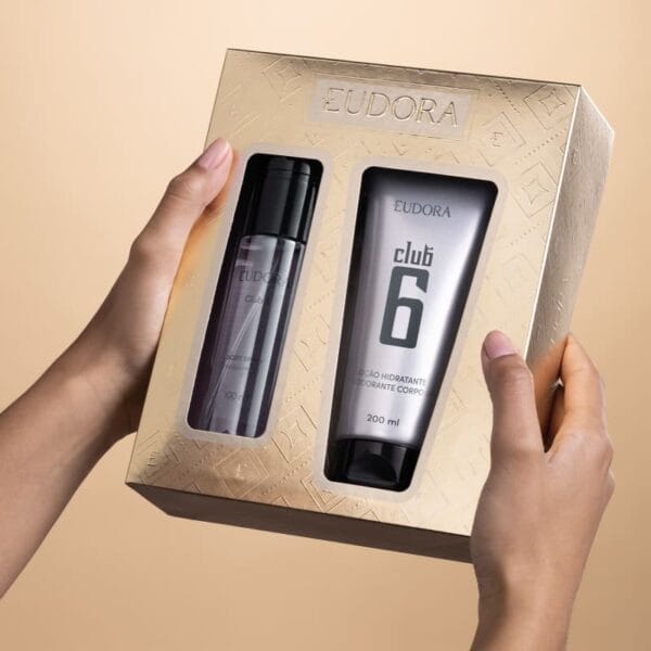 Presente de Natal Club 6: Body Spray 100ml + Loção Corporal 200ml - Imagem 4