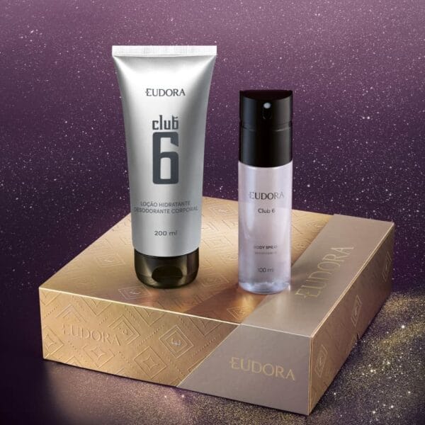 Presente de Natal Club 6: Body Spray 100ml + Loção Corporal 200ml - Imagem 3
