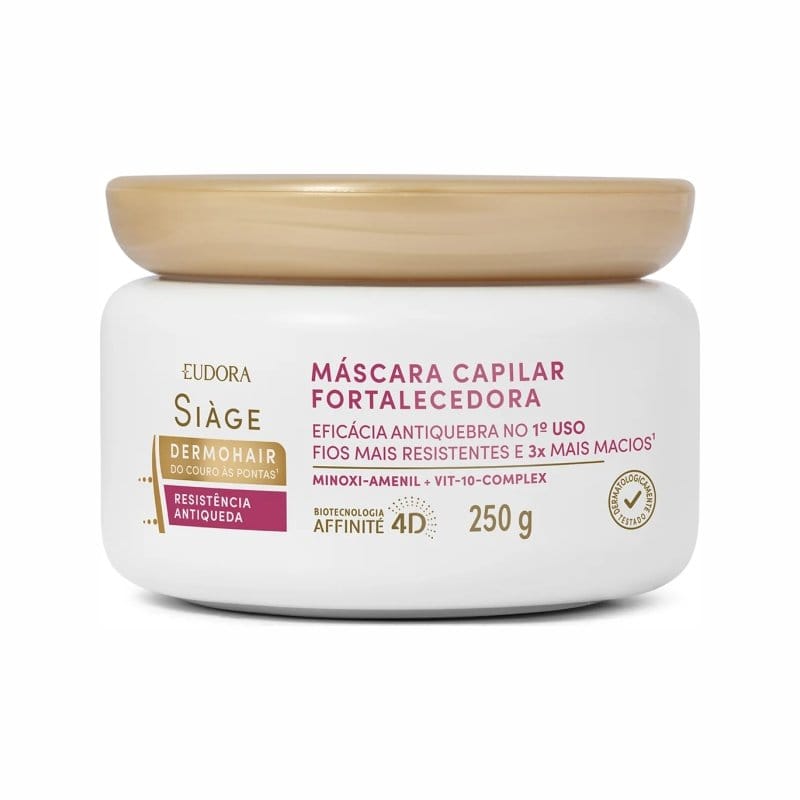 Máscara Capilar Siàge Dermo Hair Resistência Antiqueda 250g
