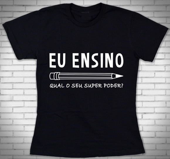 T-shirt - Eu Ensino