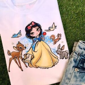TSHIRT BRANCA DE NEVE