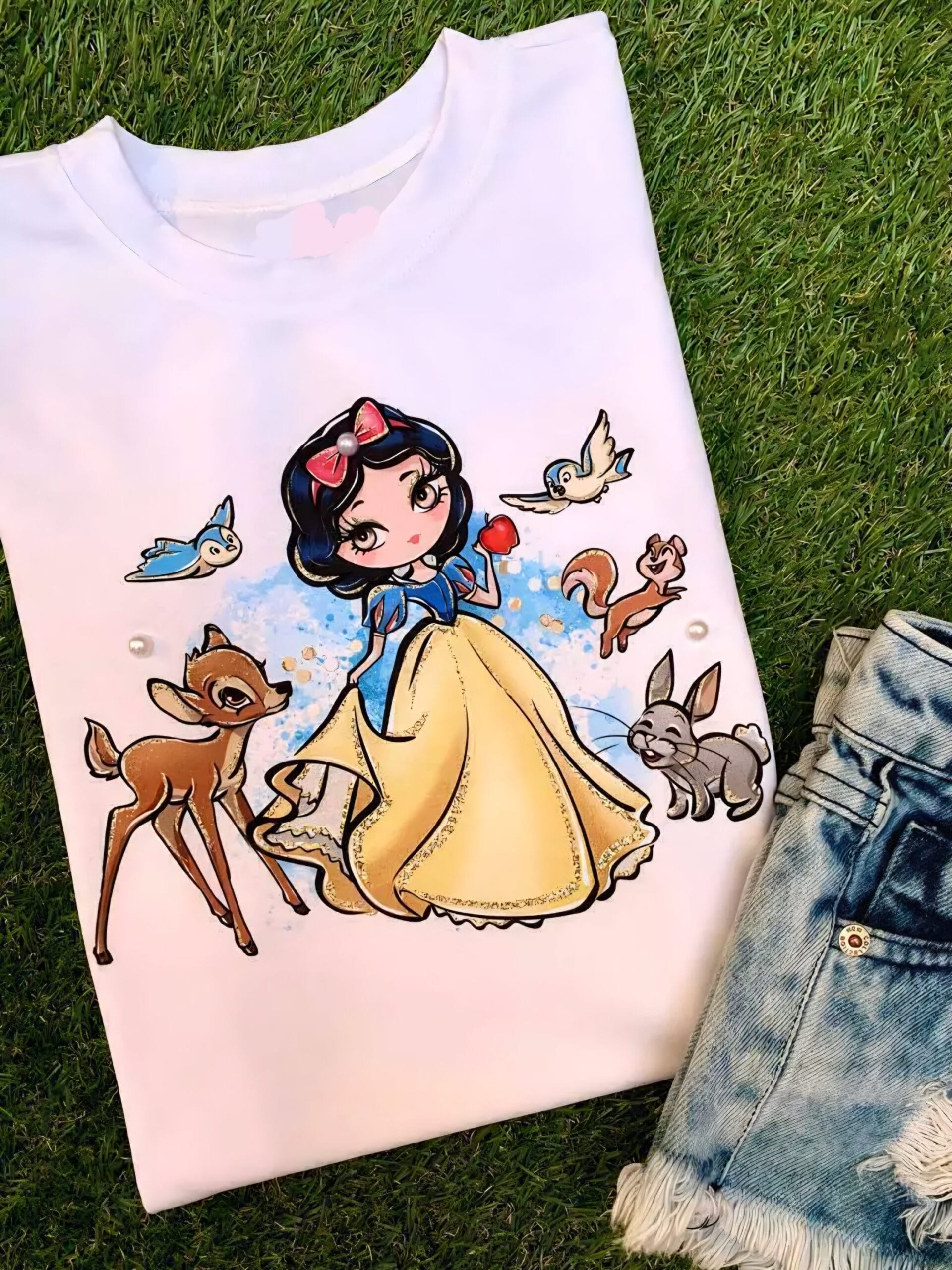 TSHIRT BRANCA DE NEVE