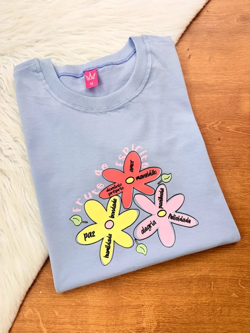 TSHIRT FRUTOS DO ESPÍRITO