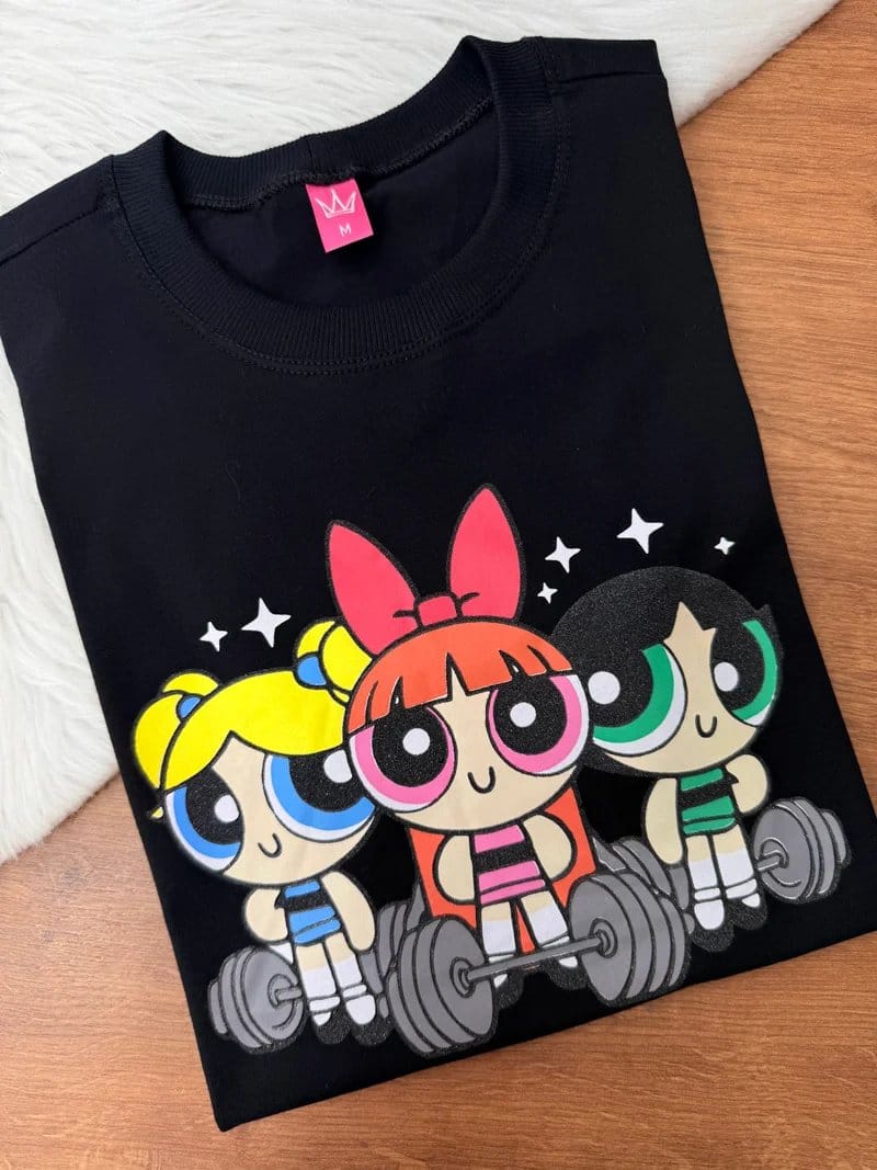 TSHIRT ACADEMIA MENINAS PODEROSAS