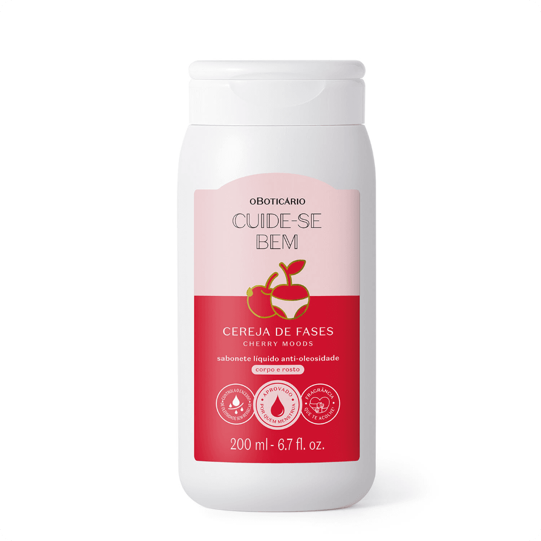 Sabonete líquido 2 em 1 corpo e rosto